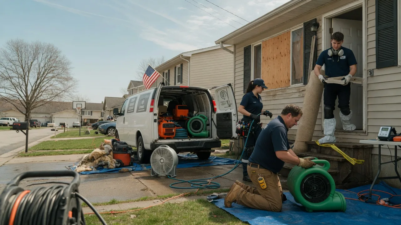 Water Damage Restoration in Pittsfield, PA near me